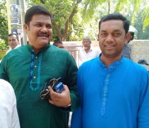 সন্দ্বীপের সাংসদ মাহফুজুর রহমান মিতার সংগে শামু